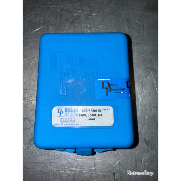 DILLON 550 CONVERSION POUR  RECHARGEMENT  CALIBRE 32 S&W,LONG,H&R MAG   neuve scell�e