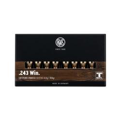 Balles RWS T-Mantel Spitz - Cal. 243 Win - Par 1