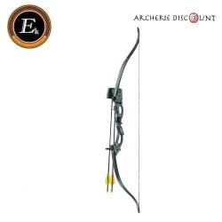 Arc Korrigan Recurve 15-20 Lbs Noir De Ek Archery