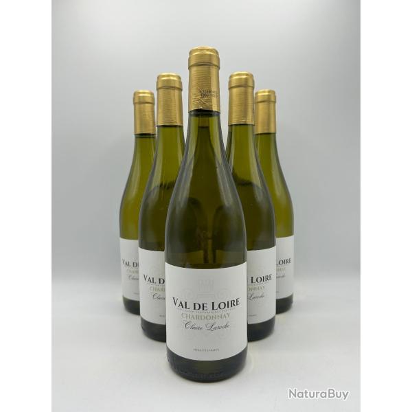 Vente Flash ! 2023 Claire Laroche IGP Val de Loire Chardonnay Vin Blanc - 6 Bouteilles