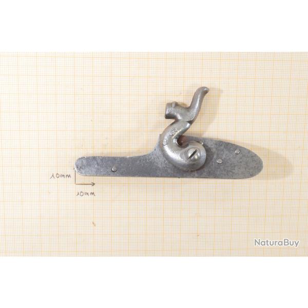Ancienne platine de fusil de chasse � chien. Compl�te avec ressort. Restauration arme ancienne (A)