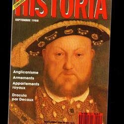 historia 501 1988, les manufactures d'armes , dracula, la t&eacute;l&eacute;vision germanique &agrave; paris 1944, tuiler