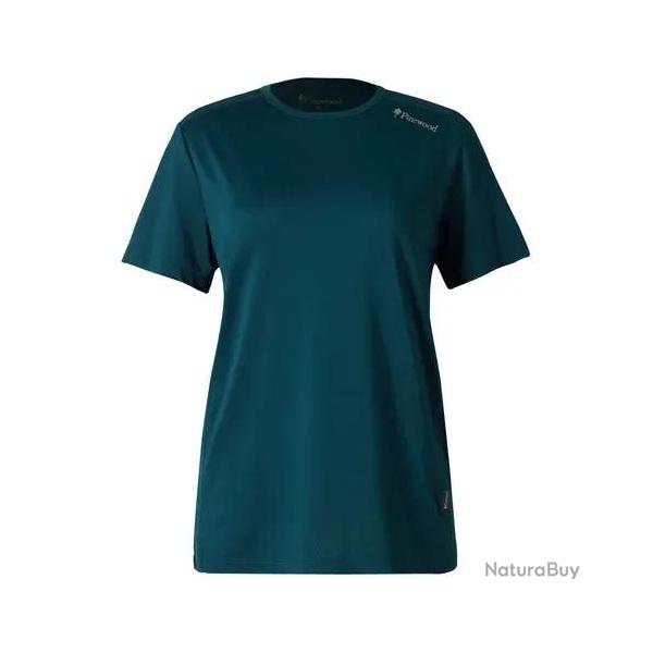 T-shirt Fonctionnel Pinewood Femme Bleu - XL
