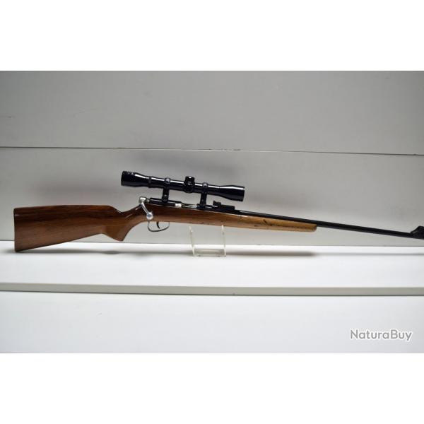 Carabine � verrou SMFM Monocoup - Cal. 22 LR + Montage et lunette MONOPE 4x32