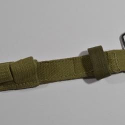 Gousset porte baionnette Anglaise clou ou Belge FAL, fabrication post WW2. ABL  toile  (23)