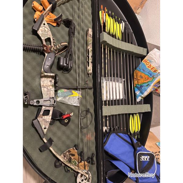 Arc de chasse pour gaucher pse Mohave