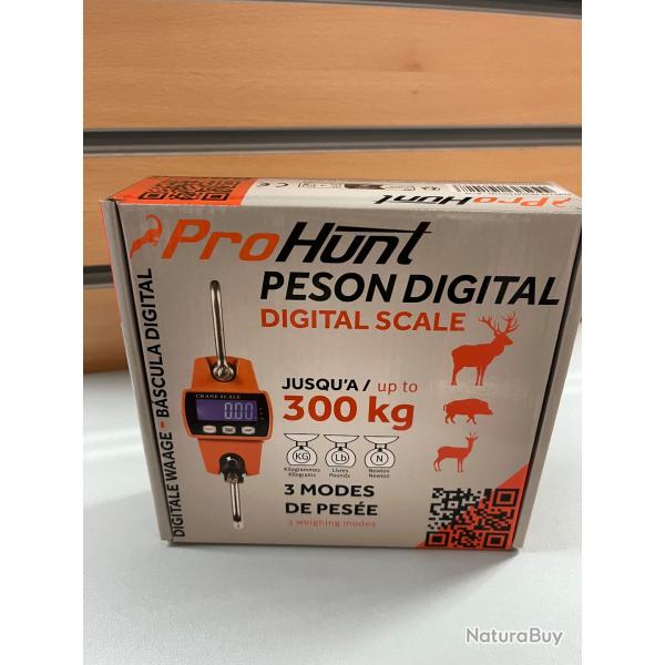 PESON DIGITAL PROHUNT 300KG