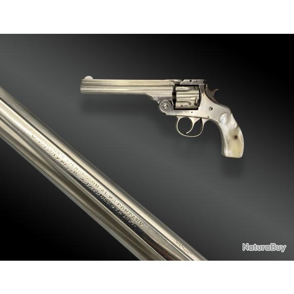 REVOLVER HARRINGTON RICHARDSON, DA, NICKEL� ET NACRE �tats Unis - XIX�me