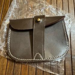 &Eacute;TUIS DE CEINTURE EN CUIR POUR CARTOUCHE EN VRAC NEUF