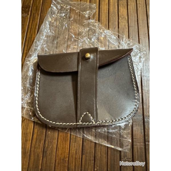�TUIS DE CEINTURE EN CUIR POUR CARTOUCHE EN VRAC NEUF