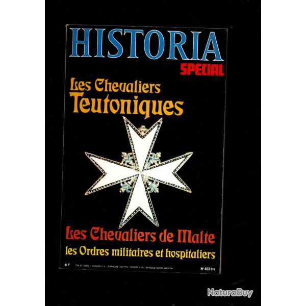 historia sp�cial 403 bis les chevaliers teutoniques et autres ordres