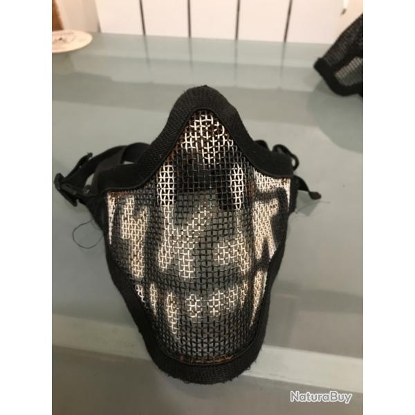 Marque stalker t�te mort  noir airsoft