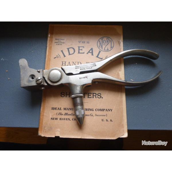 Pince Ideal / outil de rechargement avec moule � balles int�gr� en calibre 32-40