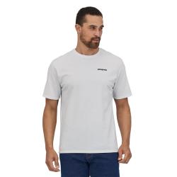 Tee Shirt Patagonia "Men's P-6 Logo Responsibili-Tee" XL Blanc