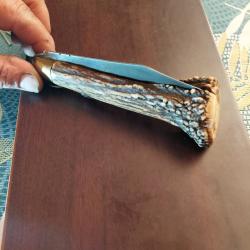 couteau artisanal en corne