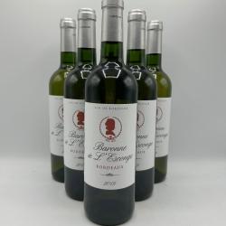 Vente Flash ! 2019 Baronne de L'Esconge Bordeaux Blanc - 6 Bouteilles