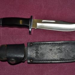 couteau de chasse Buck 119 lame bowie &eacute;tat comme neuf