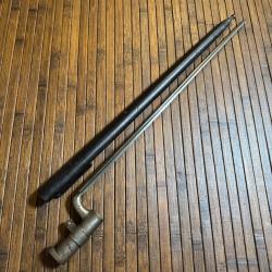 RARE BAIONNETTE A DOUILLE AUTRICHIENNE 1854 LORENZ