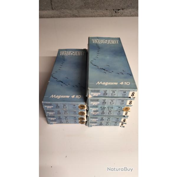 Munitions 410 19g tunet 7 et 8