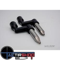 Outils d'&eacute;bavurage LE Wilson case trimmer 45&deg; pour ogive standard