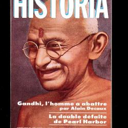 historia 476 1986, la double d&eacute;faite de pearl harbor, les caiffa, le cow-boy, gandhi, louis XVII