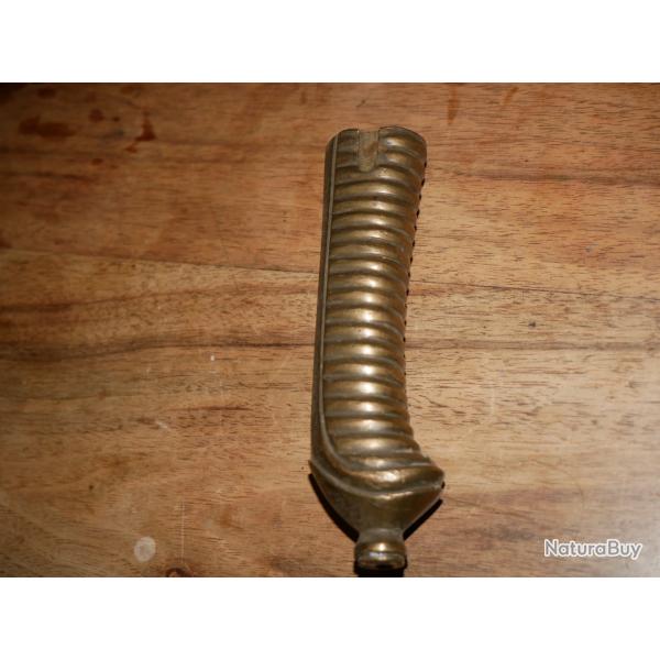 Fus�e de poign�e de sabre briquet 1767 pi�ce en laiton