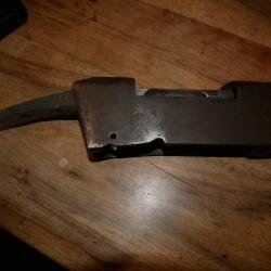 Boitier de culasse de Fusil LEBEL1886 M93 modifi&eacute; chasse avec de beaux marquages