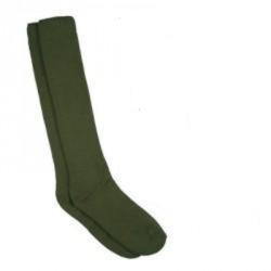 Chaussettes mi-bas bouclettes Coton - Vert 39/42