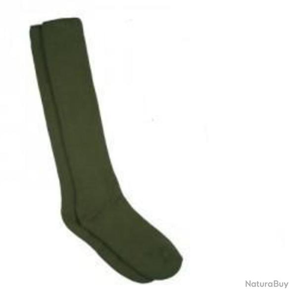 Chaussettes mi-bas bouclettes Coton - Vert 43/46