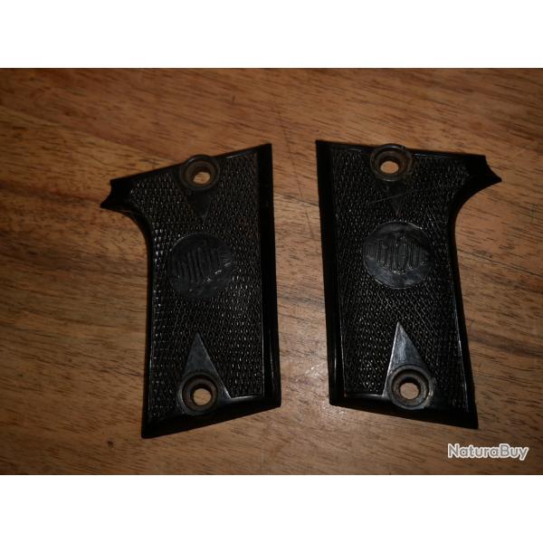 Paire de plaquettes de pistolet UNIQUE en 7.65mm