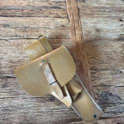 &Eacute;tui holster MAC50 MAC 50 cuir beige original