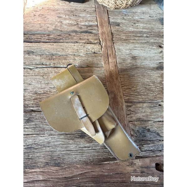 �tui holster MAC50 MAC 50 cuir beige original