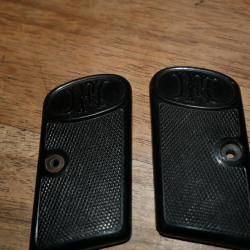 Paire de plaquettes tardives de pistolet BROWNING 1906 en 6.35mm