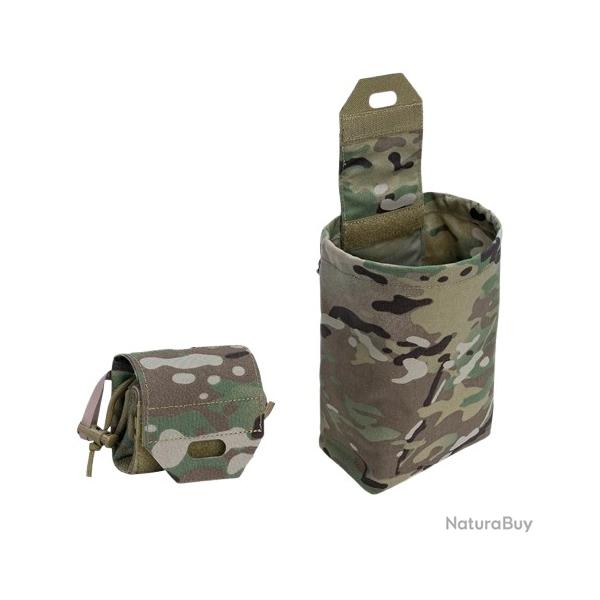 Pochette Tactique Pliable MOLLE Recyclage/D�charge Rapide Nylon R�sistant 6 Couleurs