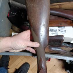 Crosse de fusil ancien n2