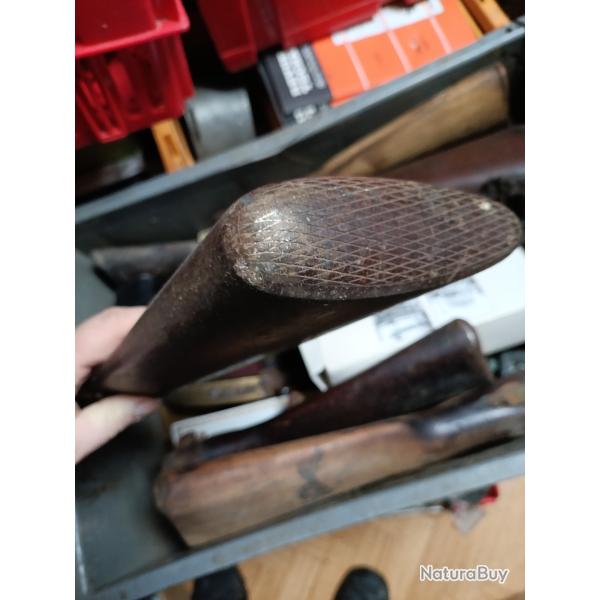 Crosse de fusil ancien n2