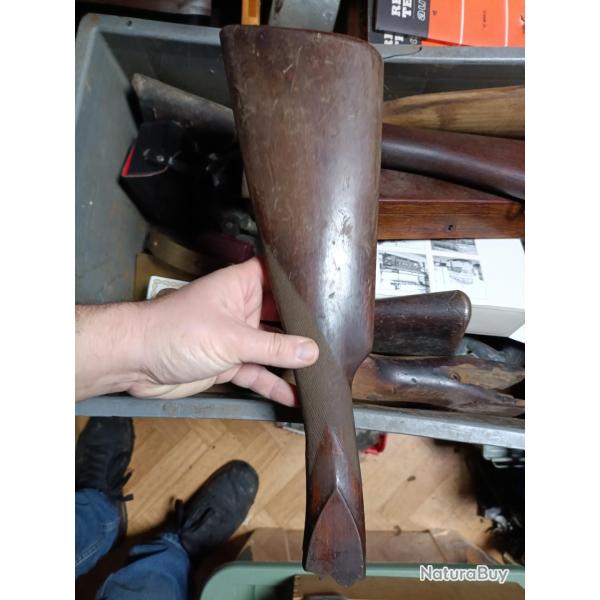 Crosse de fusil ancien n2