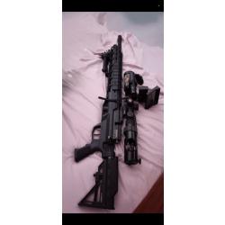 Benjamin Armada cross man pcp 5.5 avec compresseur et lunette nocturne