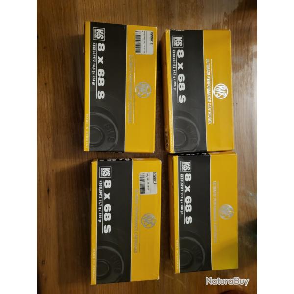 Cartouches 8�68s rws