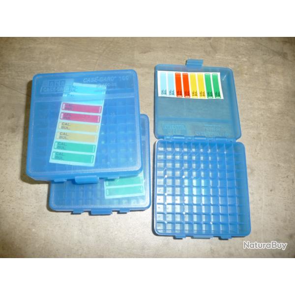 3 boites MTM pour calibre .38