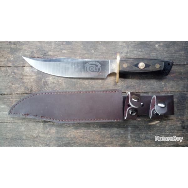 COUTEAU BOWIE DE MARQUE COLT VERS 1970