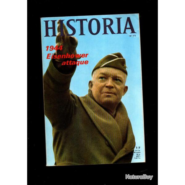 historia 271, 1969, les balcons de tulle, le dieu des grognards, 1944 eisenhower attaque, baden-bade