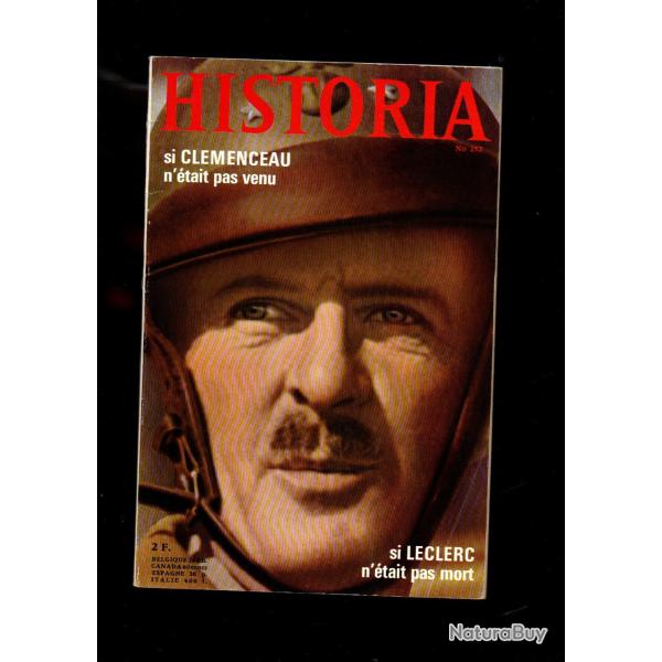 historia 252 1967, si leclerc n'�tait pas mort , 1917 cl�menceau est appel�, 18 brumaire, giraud,