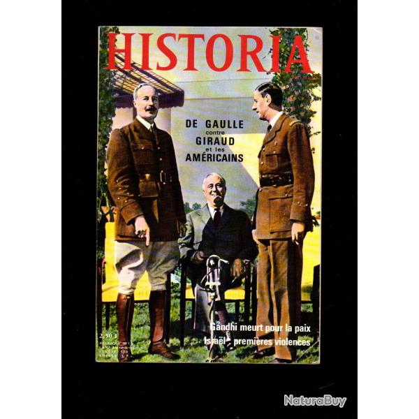 historia 254 1968, de gaulle contre giraud et les am�ricains, seznec, mar�chal juin, b�te du g�vauda