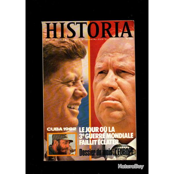 historia 311 1972, la grande arm�e � moscou, cuba, ile de paques, train fou de saint michel de mauri