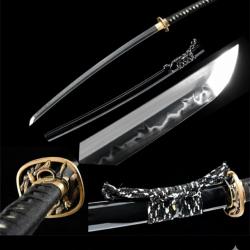 Katana Libellule - haut de gamme- acier T10, forg&eacute; pour la coupe et le combat