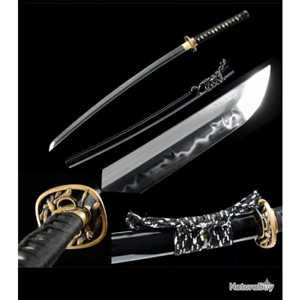 Katana Libellule - haut de gamme- acier T10, forg� pour la coupe et le combat
