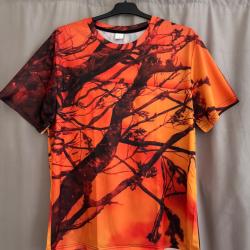 T-shirt de chasse orange