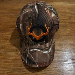 Casquette camouflage marron
