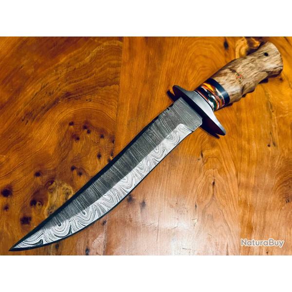 Ench�re de No�l (- 45%) Couteau Damas 256 couches (2)